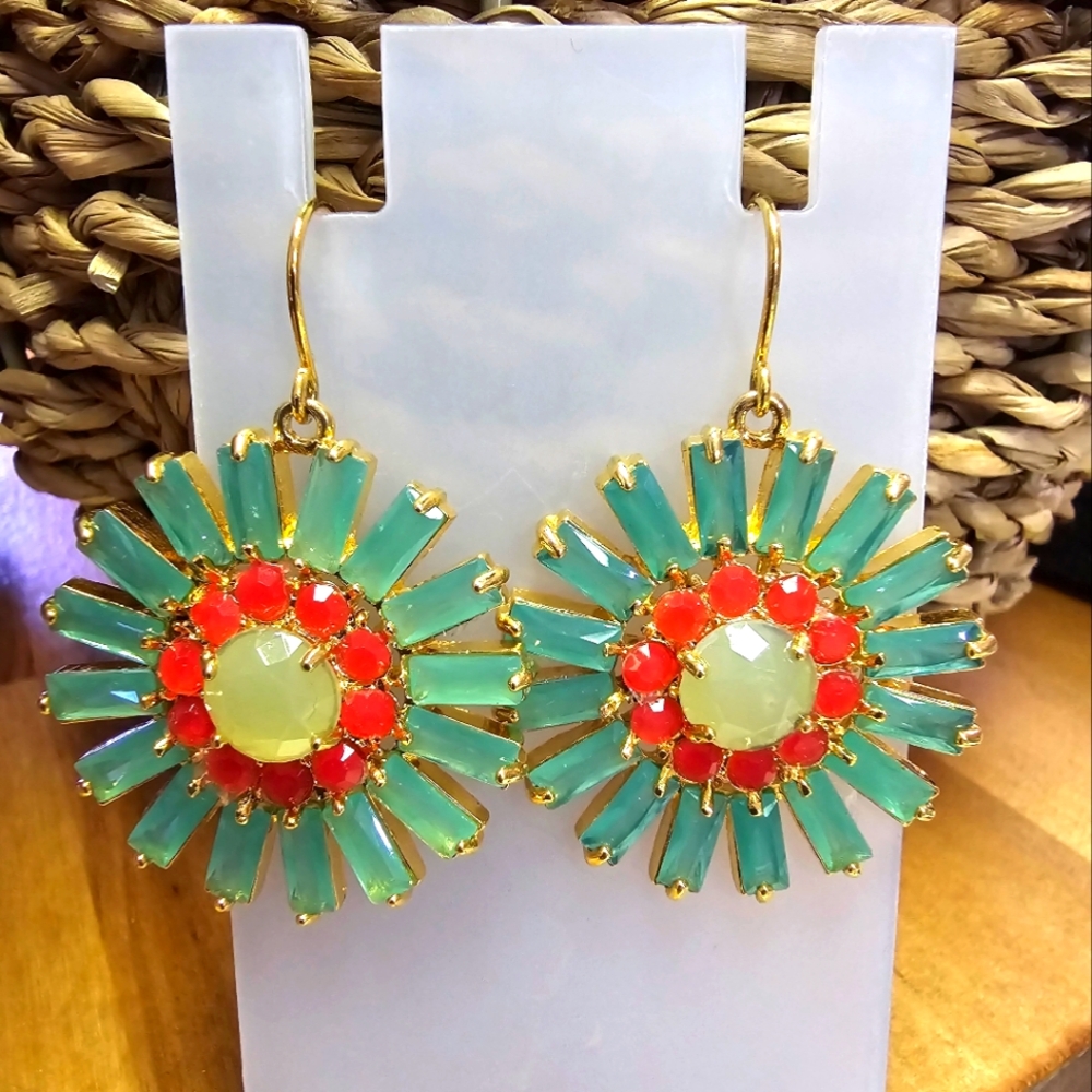 Carolee flower Earrings